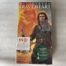 Braveheart (VHS, 1996, 2-Tape Set) NEW SEALED...