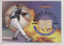 2002 Donruss Originals Mound Marvels Game-Pitched Baseball Relics Mark Buehrle