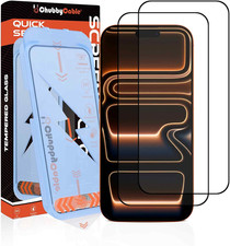 HD Glass Screen Protector for Iphone 17 Pro Max, 2 Pack