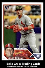 2023 Topps Update Nolan Gorman #US212 St. Louis Cardinals Rookie MLB Baseball