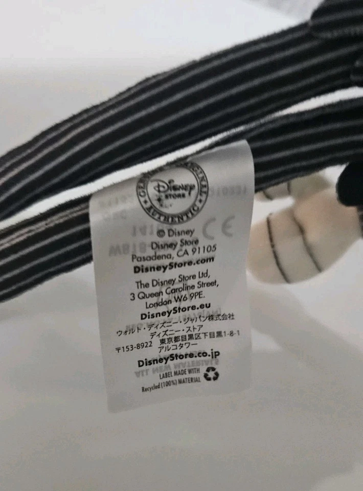 The Nightmare Before Christmas Jack Skellington Plush 26cm - Disney Store - Image 4 of 4