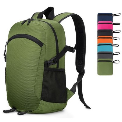 Lightweight Hiking Backpack 18L Packable Foldable Small Daypack Collapsible T...