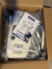 HOMLAND Shower Chair for Inside Shower with Arms and Back, 500 lbs