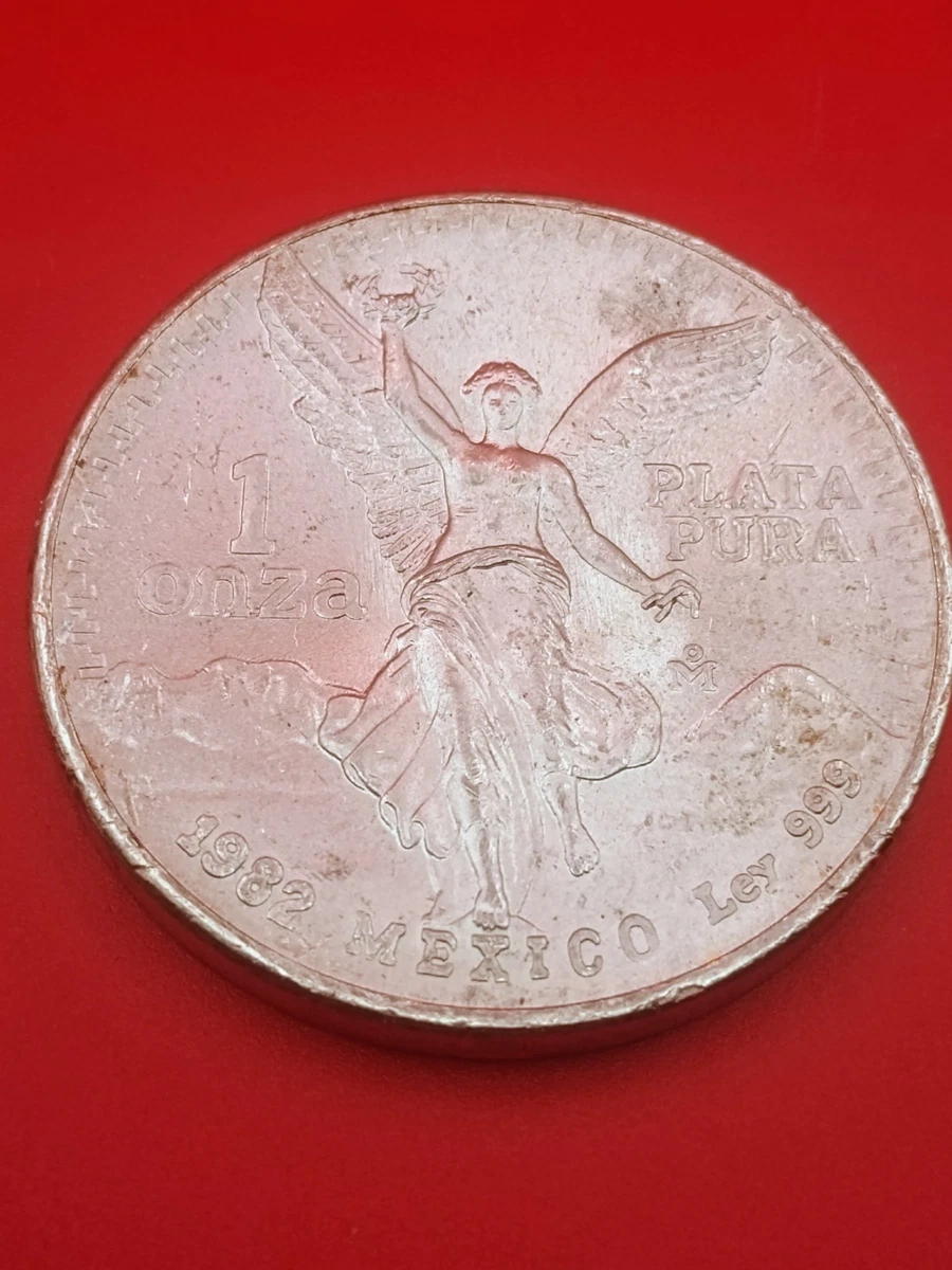 Clip Argent Vintage Maya - Temple Mayor 1982 - Pièce Commémorative Peso Mexicain