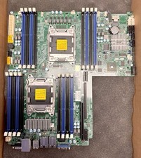 Supermicro X9DRW-IF Dual Intel Socket LGA2011 DDR3 Motherboard - USED WORKING