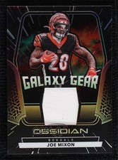 2020 Panini Obsidian Galaxy Gear Electric Etch Green 3/50 Joe Mixon #GG12 00d2