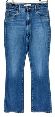 Levis Strauss & Co Damen 725 High Rise Bootcut Blue Jeans Größe W31 L32
