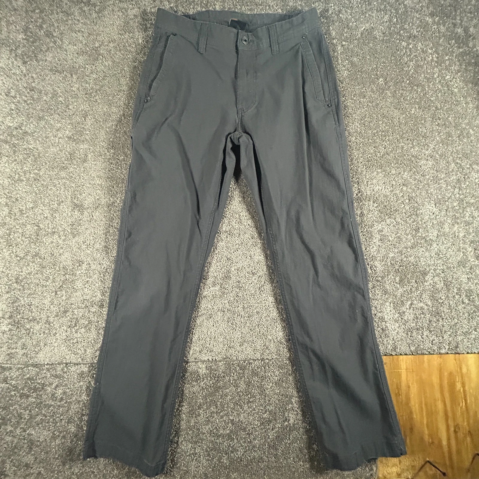 Eddie Bauer Pants Mens 30x32 Carpenter Gray Straight Specially Dyed