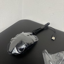 New HP Black USB Optical Mouse 2-Buttons w/Scroll-Wheel 697738-001