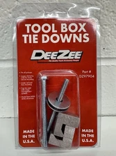 Dee Zee DZ97904 Universal Tool Box Tie Downs