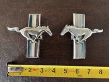 Vintage Ford Mustang Badges Emblems