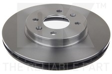 2x Bremsscheibe NK 203537 für KIA HYUNDAI RB RIO ACCENT 4 CRDI 3 UB Hatchback