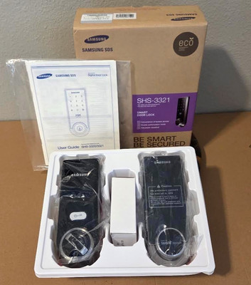 Samsung SHS-3321 Digital Smart Door Lock with Keyless Deadbolt - New Open Box