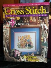 Mar/April 1995 Better Homes  Gardens Cross Stitch  Country Needlework