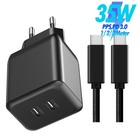 Für Samsung Galaxy A56 5G,A55 5G,A54 5G 35W USB-Schnellladegerät Adapter