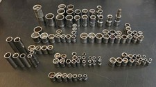 Craftsman Sockets G Series Lot Of 99 SAE & Metric - 6 & 12 Point AS PICTURED