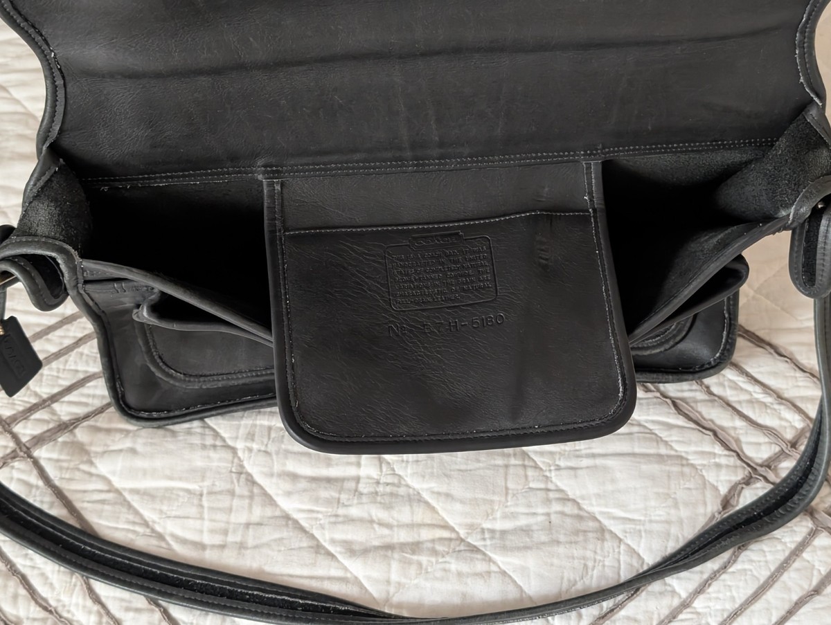 Vintage Coach Messenger Shoulder Briefcase Metropolitan 5180 DEVIL