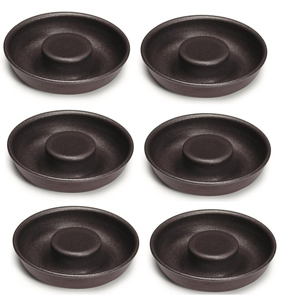 6 X Backform FüR Savarin Kuchen + TöRtchen °65Mm HöHe 15Mm Ptfe Antihaft-image