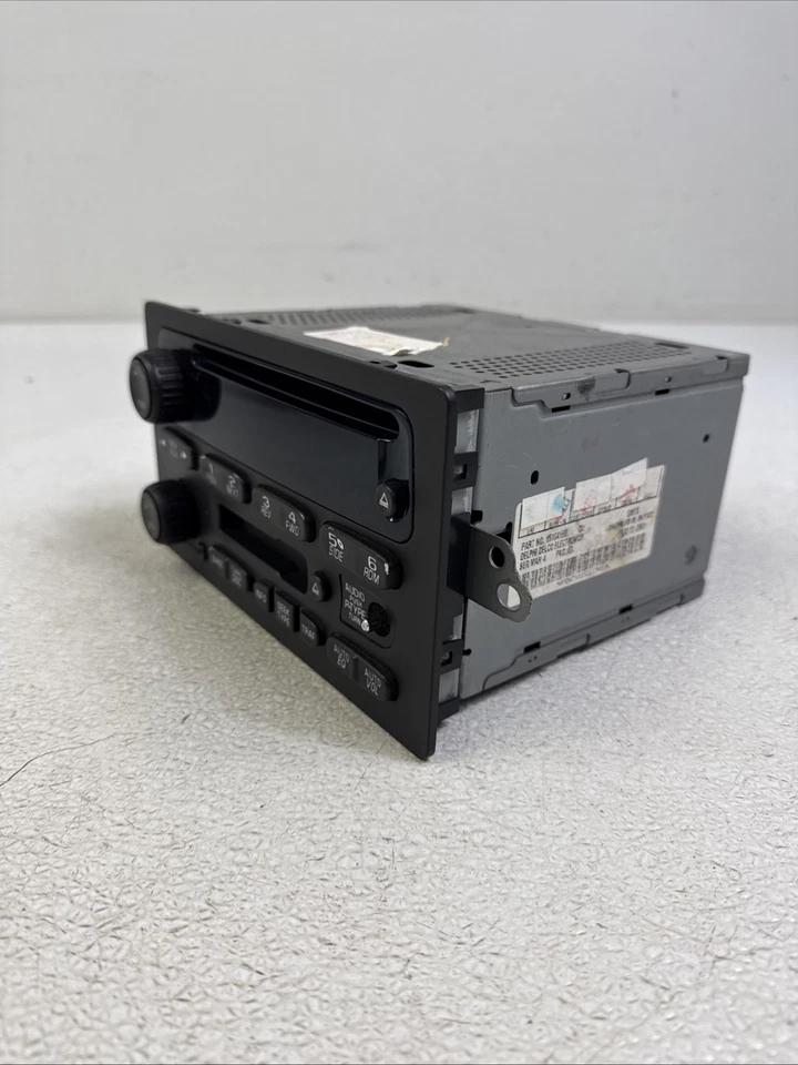 Chevrolet Avalanche 1500 2003-05 radio AM FM reproductor de casete de CD único 15104156 Foto 4 de 4
