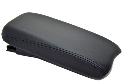 #ad 2006 2011 Honda Civic Sliding Armrest Center Console Lid BLACK Leather Clean $88.87