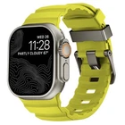 For Apple Watch Ultra Series 10 42/46/49mm Waterproof Sports Silicone Strap Band