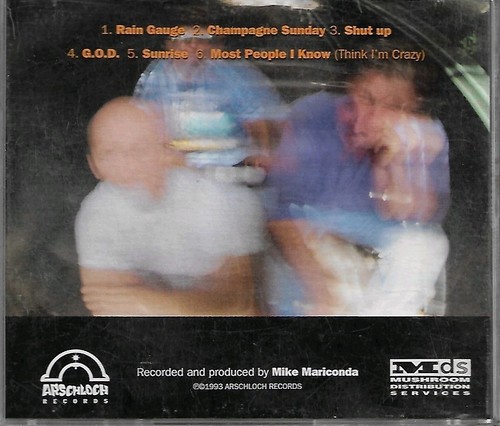 COSMIC PSYCHOS "Palomino Pizza" RARE 1993 AUSSIE 6 TRACK CD - Picture 2 of 3