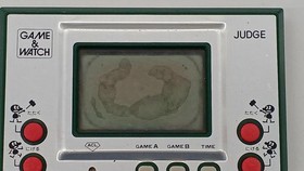 Nintendo Judge Game Watch Portable LCD Handheld Vintage Used