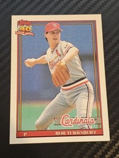 1991 Topps - Bob Tewksbury #88 St Louis Cardinals 