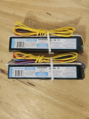 2x Philips Advance 110W ICN-2S110-SC, 120/277V Rapid Start Electronic Ballast