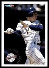 Billy Bean 1994 Fleer #654 San Diego Padres MLB READ FREE SHIPPING AutographDen