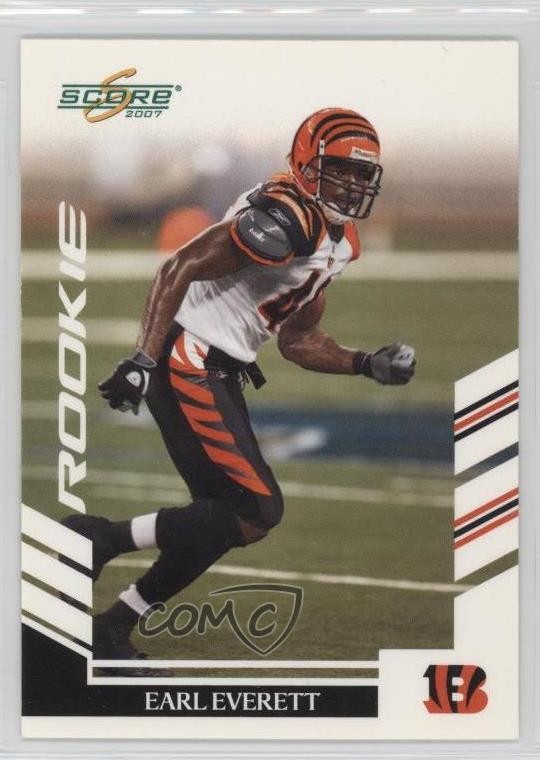 2007 Score Rookie Factory Set Update Earl Everett #320 Rookie RC 0b5