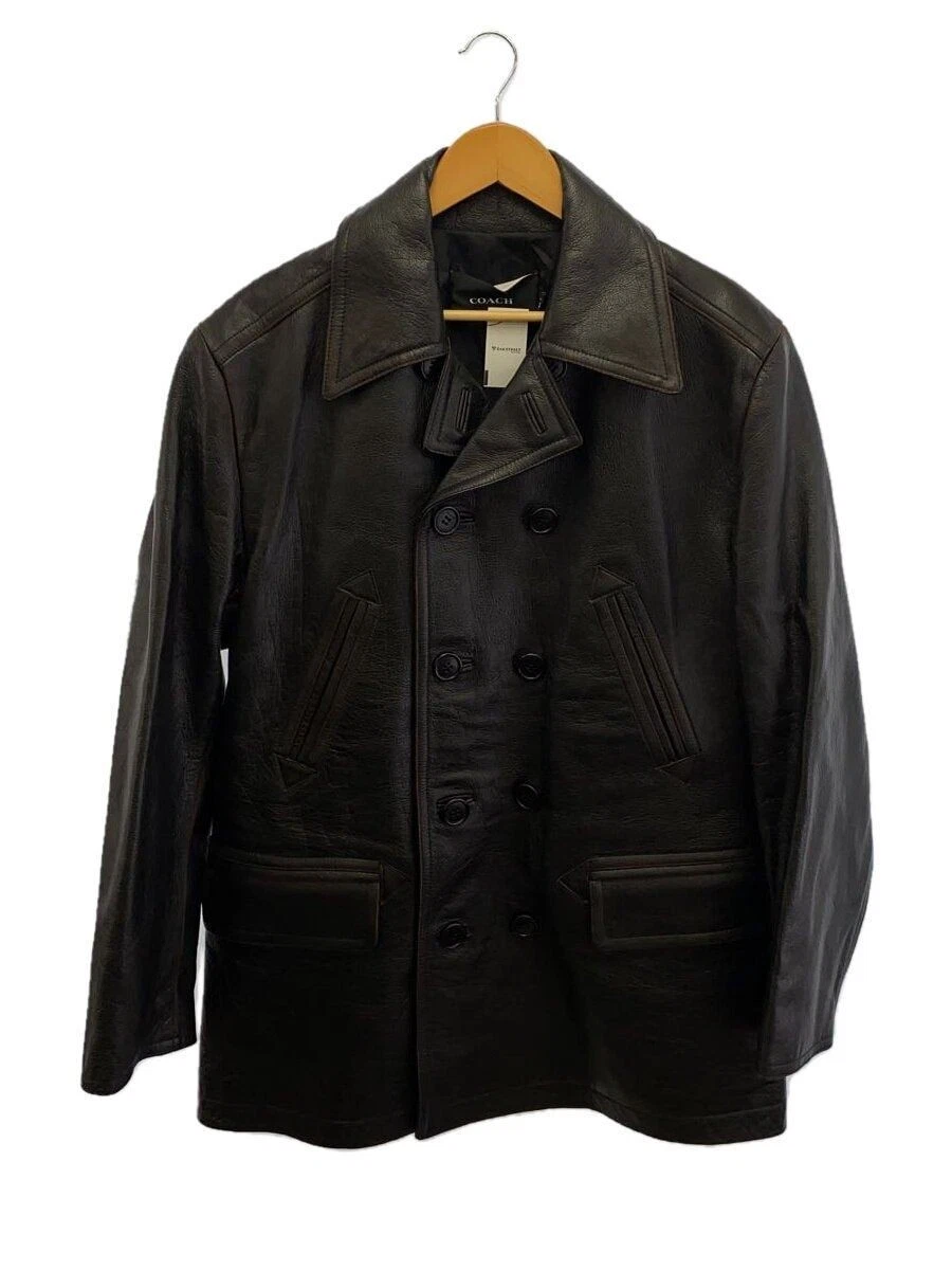 Coach Altro Cappotto Pelle di Mucca BLK