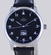 Union Glashütte Uhr Fliegeruhr Großdatum Ca...
