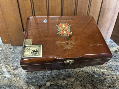 Fuente Fuente Opus X Chateau De La Fuente Rare Estate Reserve 1992 EMPTY Box