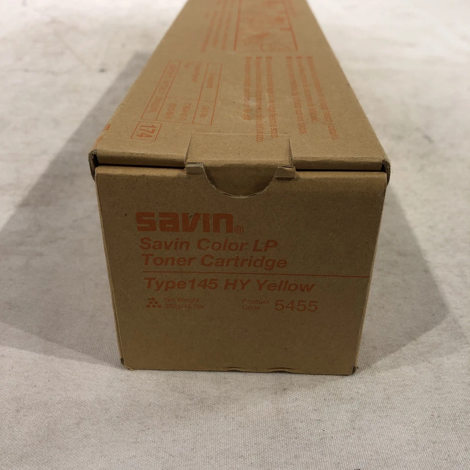 Cartucho de toner amarelo LP genuíno Ricoh Savin Lanier 888321 tipo 145 HY - Imagem 3 de 4