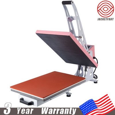 16x24  Semi-Automatic Heat Press Machine with Auto Open and Slide-out base