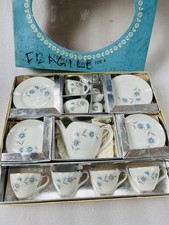 Vintage Toy China Tea Set Porcelain Made In Japan. Missing 1 Saucer