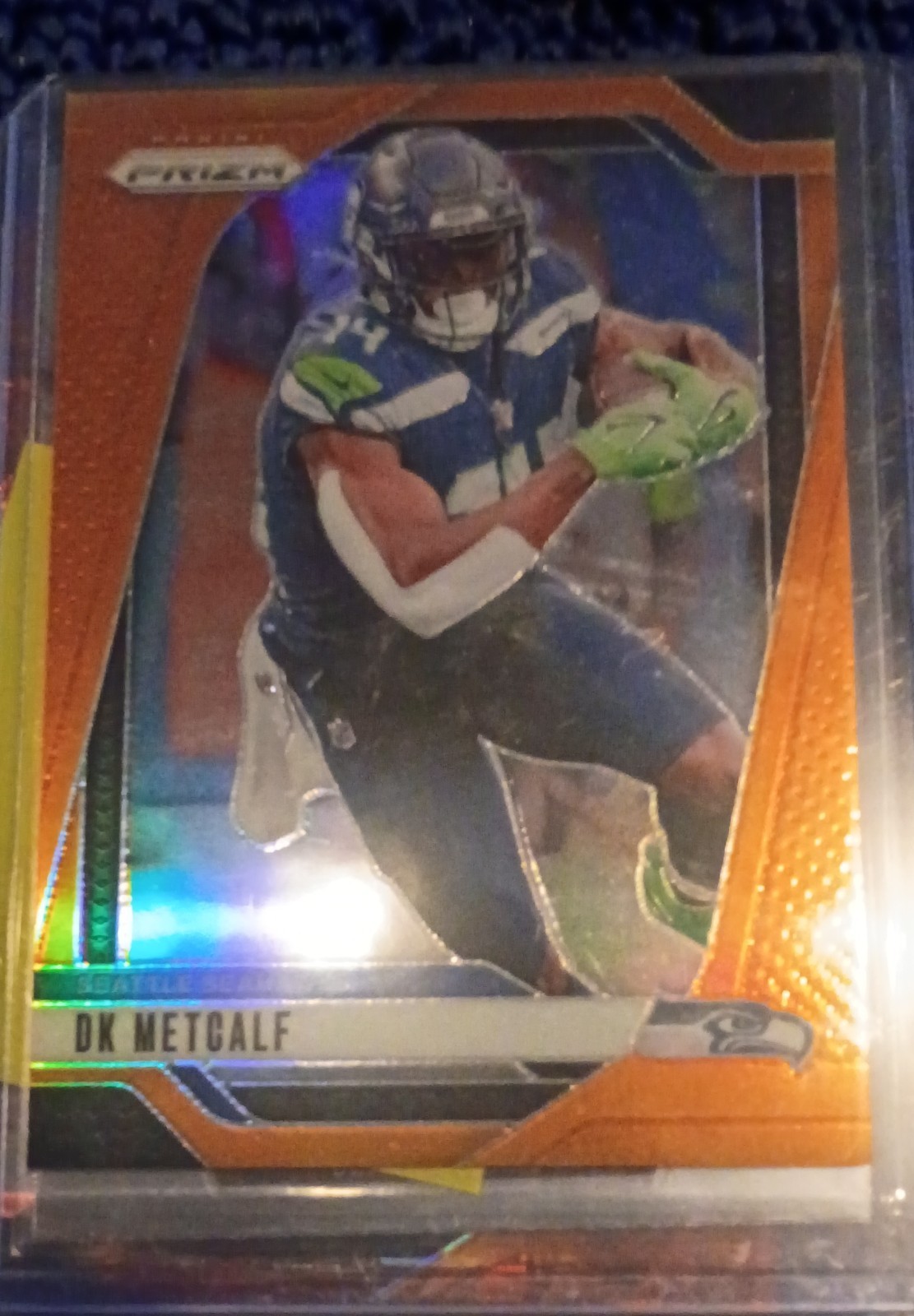 2024 Panini Prizm - DK Metcalf #261 Orange Prizm /249