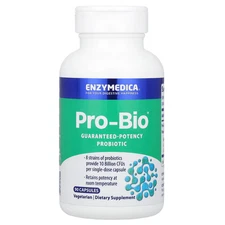 Enzymedica Pro-Bio Guaranteed Potency Probiotic 90 Capsules Casein-Free,