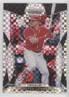 2019 Panini Prizm Plaid Power Prizm 47/75 Scooter Gennett #75 s7f