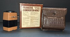 Vintage Fanzus Convertavolt Europe To US Outlet Converter W Bag  Box