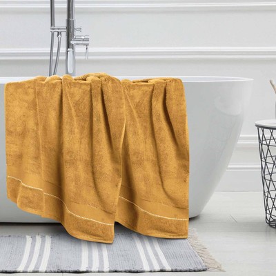 2 Piece Niles Modern Luxury Ultra-Plush Thick Highly Absorbent Bath Sheet Set