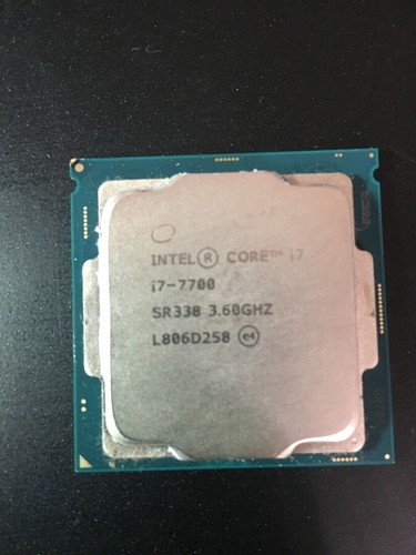 Intel i7 7700 @3.6GHz Quad core, SR338, CPU, Processor