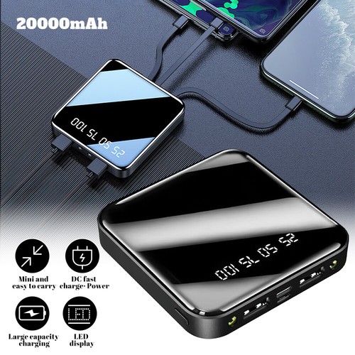 Mini Power Bank Backup Fast Portable Charger 20000mAh External Battery Dual USB - 第 13/14 張圖片