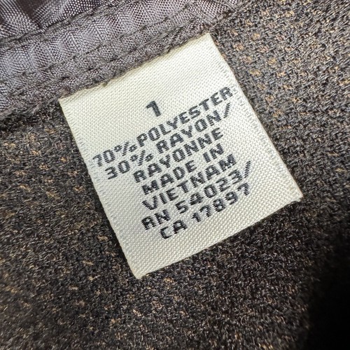 Old Navy Brown Shorts Wool Blend Trouser Dressy Size 1 Roll Cuff NWT - Picture 6 of 10