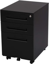 Flexispot CB31B 50cm Black Alloy Steel Cabine...