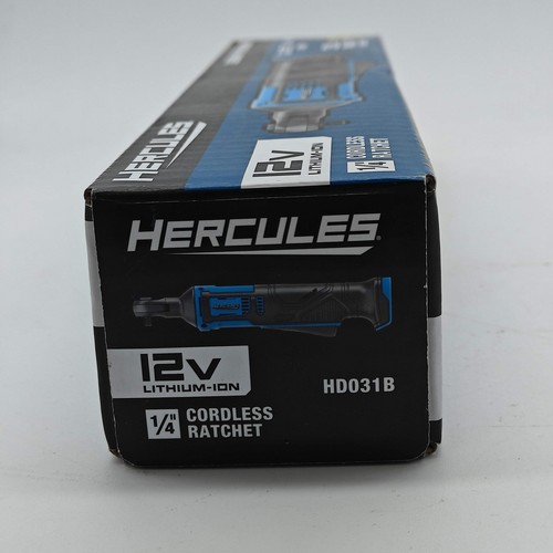 New Hercules HD031B 12V 1/4" Cordless Ratchet - Picture 5 of 6