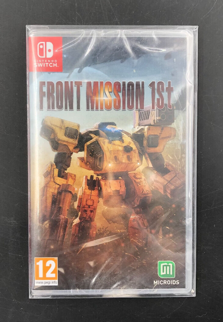 Front Mission 1st: Remake (Nintendo Switch) w/ Case PAL
