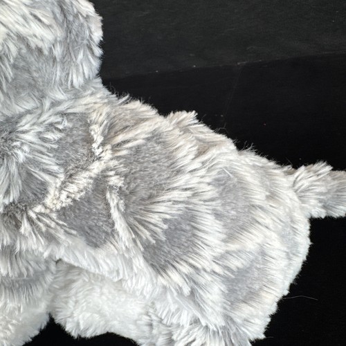 Mary Meyer Gray Fab Fuzz Waffle Kitten 10" Plush Stuffed Animal Baby Toy - Picture 6 of 10