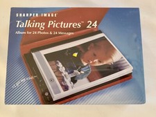 Sharper Image Talking Pictures 24 Album for 24 Photos  24 Messages GC602 Red